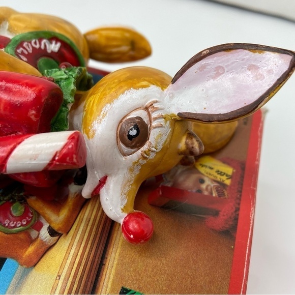 Kurt Adler Stocking Hanger Rudolph The Red-Nosed Reindeer 1983 Santas World - Picture 7 of 14